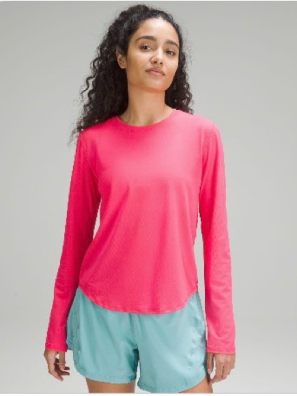 High-Neck Running and Training Long Sleeve